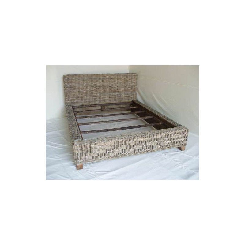 Natural Wicker Bed - Rama